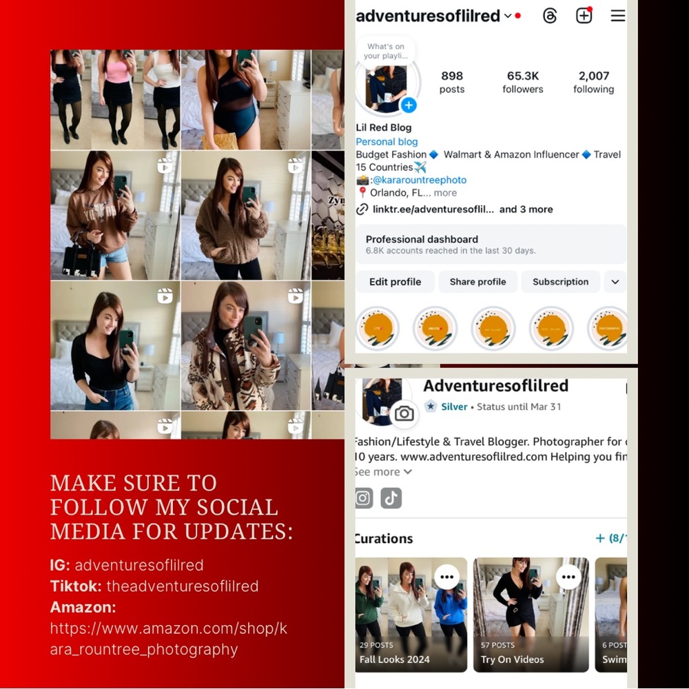 Make sure to follow my social media for updates!